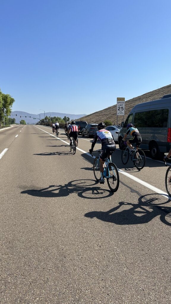 RIders at skill clinic